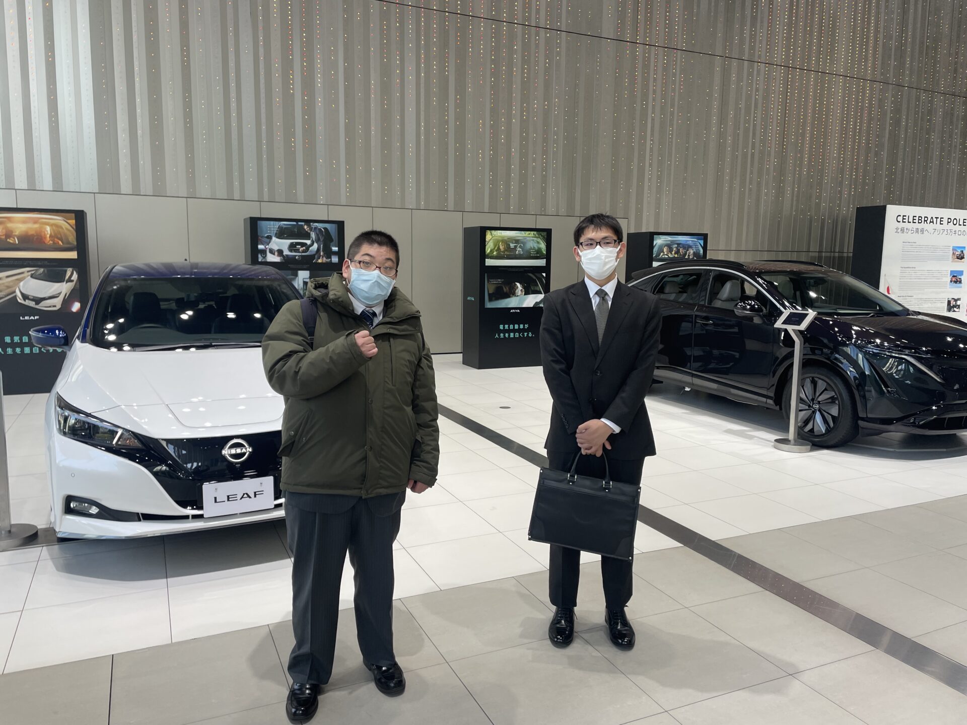 日産自動車での就活の様子