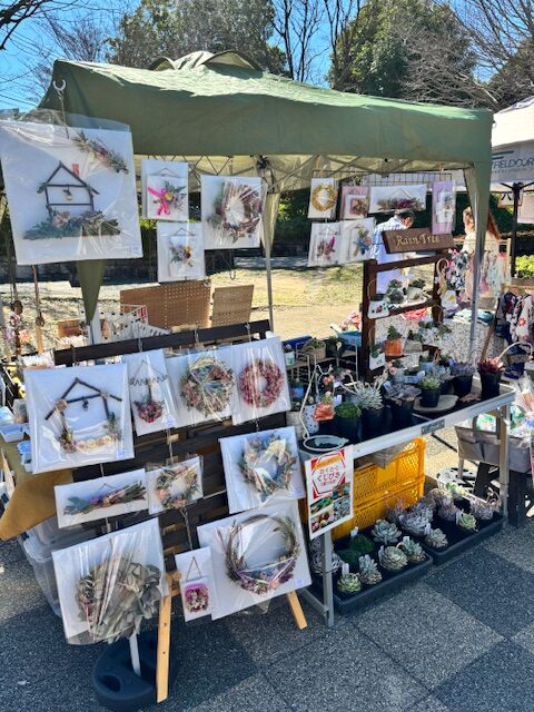 smileマルシェ座間の販売会in鶴間事業所