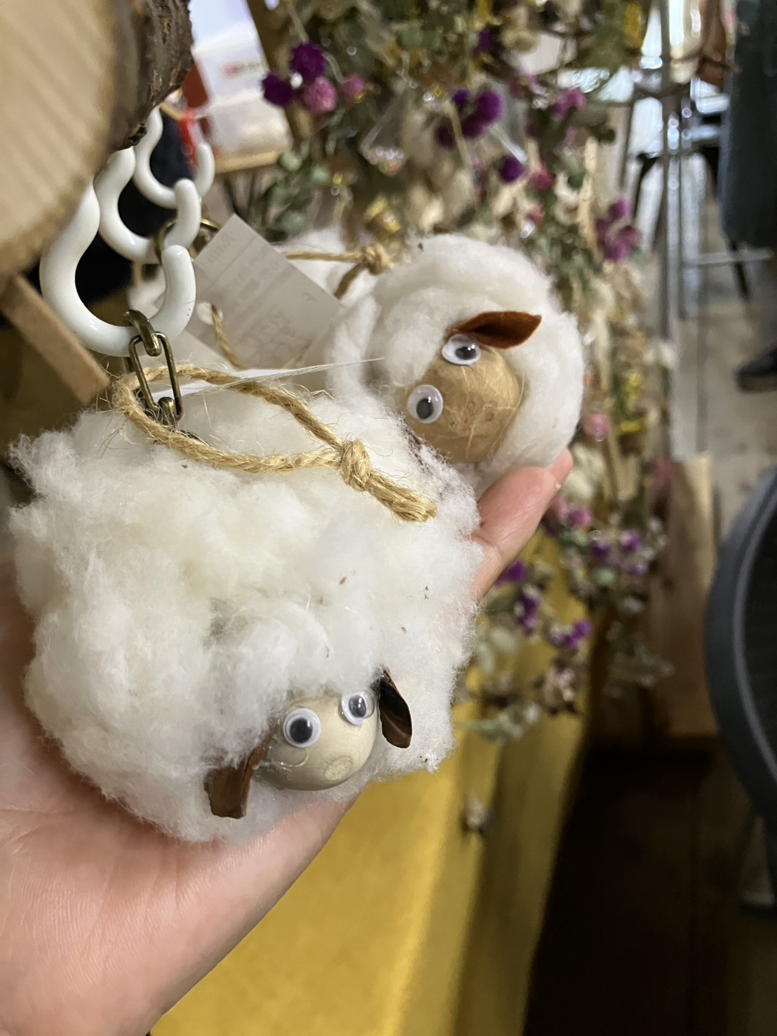 【新商品】ふわふわのひつじさん