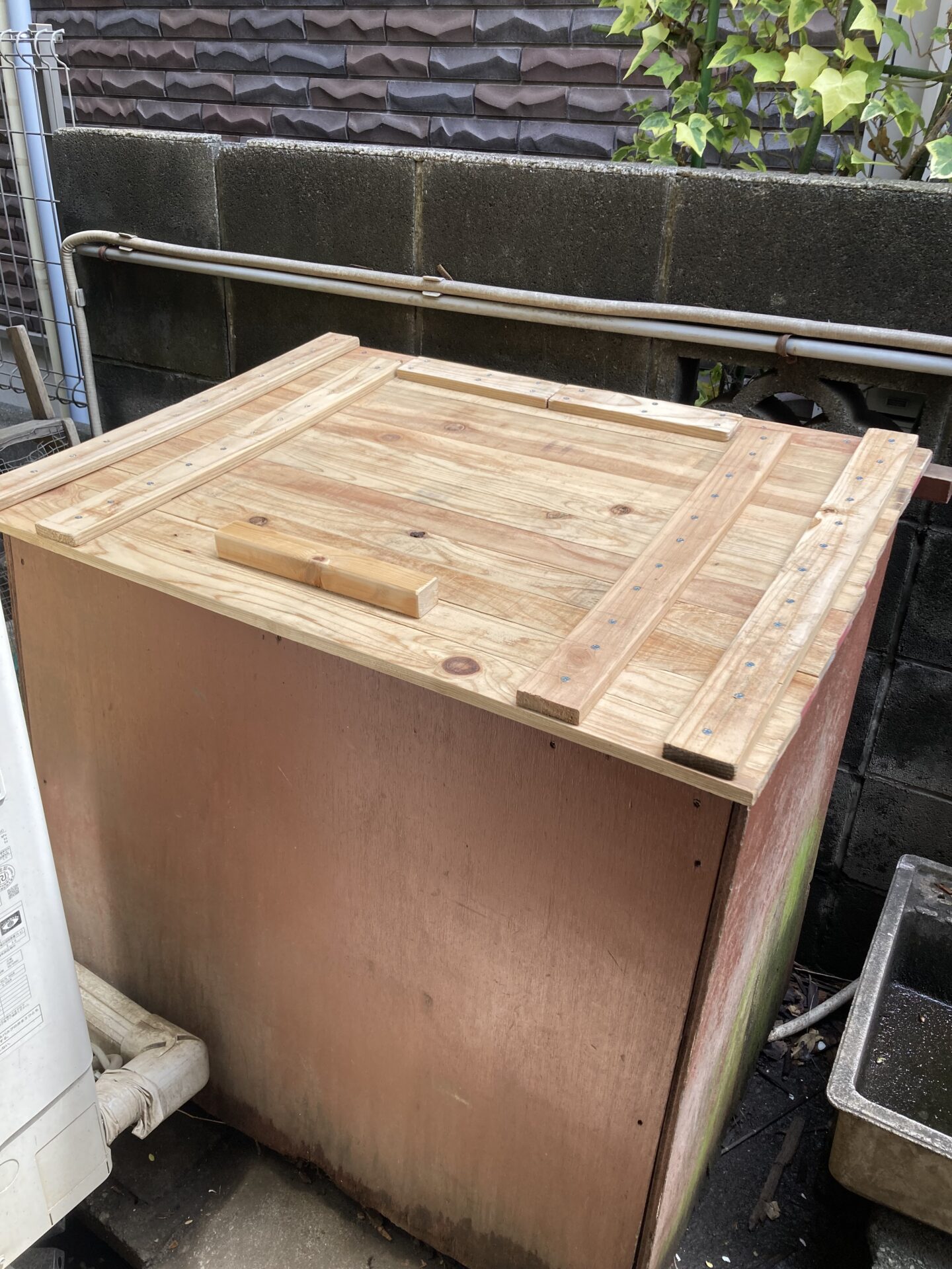 ごみ箱が生まれ変わりました！！