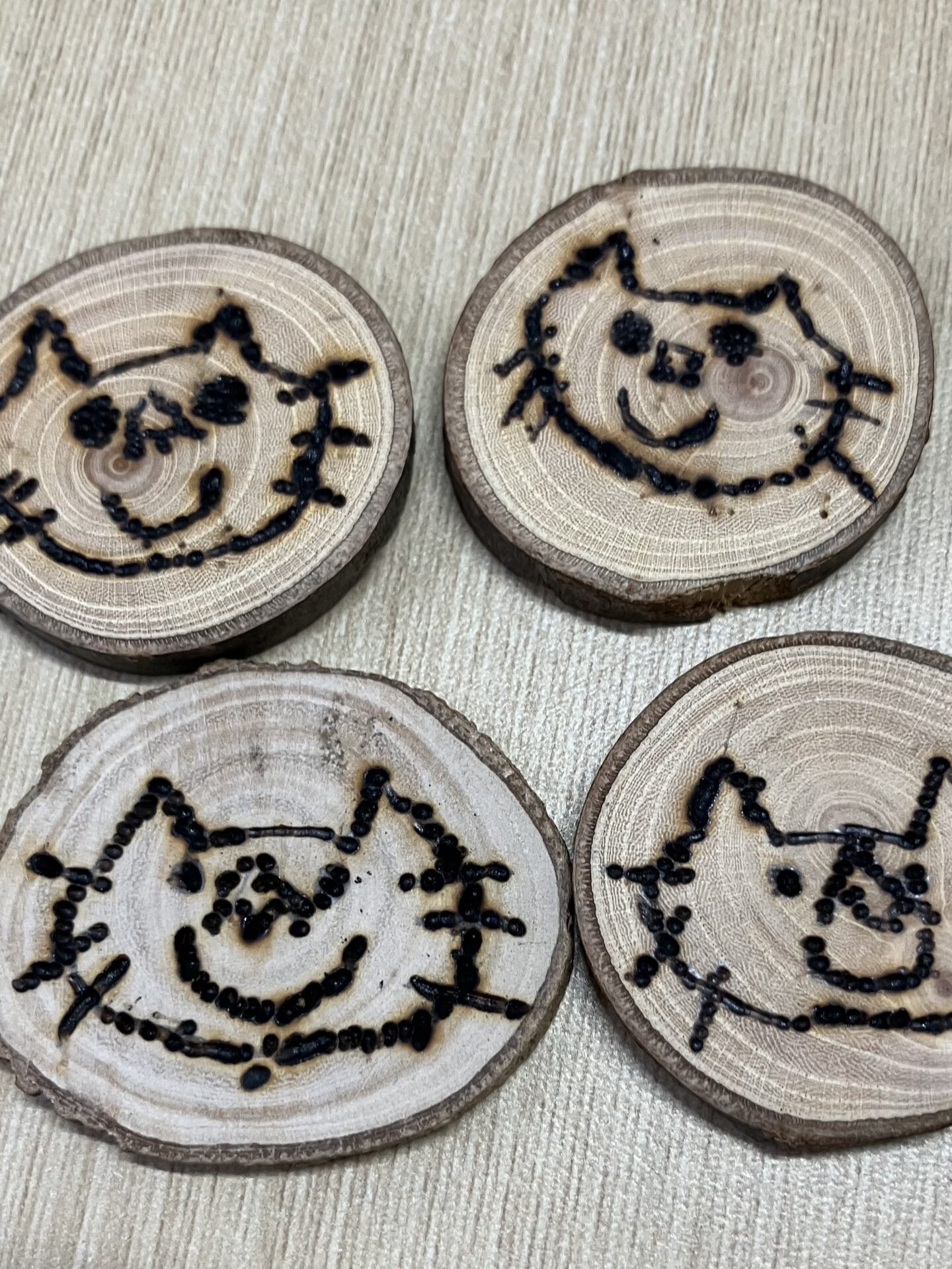 オリジナルキーホルダー作り♪