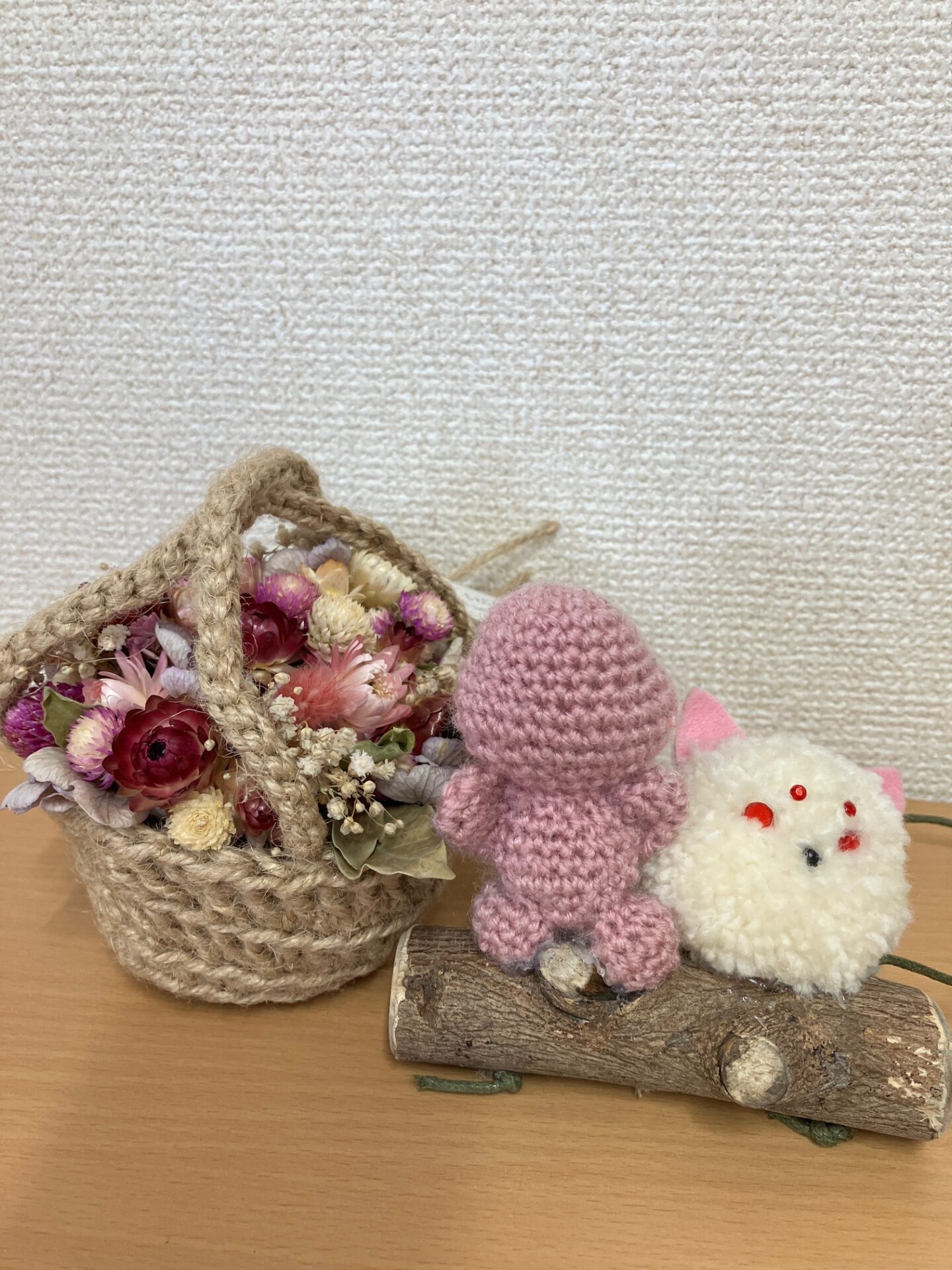 麻ひものアレンジ